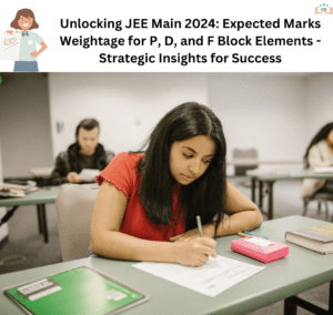 JEE Main 2024: Expected Marks Weightage for P, D, and F Block Elements - Strategic Insights for Success