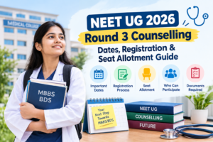 NEET UG 2026 Round 3 Counselling: Dates, Registration & Seat Allotment Guide