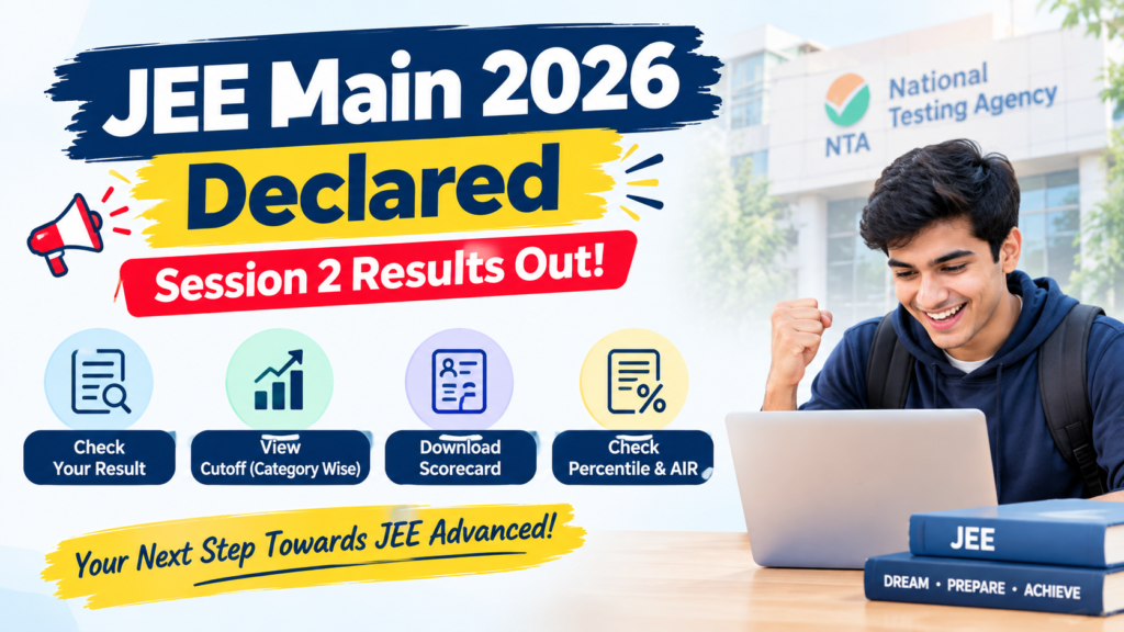 JEE Main 2026 Session 2 Results