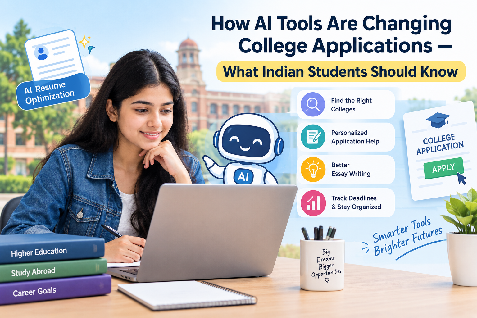 How AI Tools Are Changing College Applications — What Indian Students Should Know